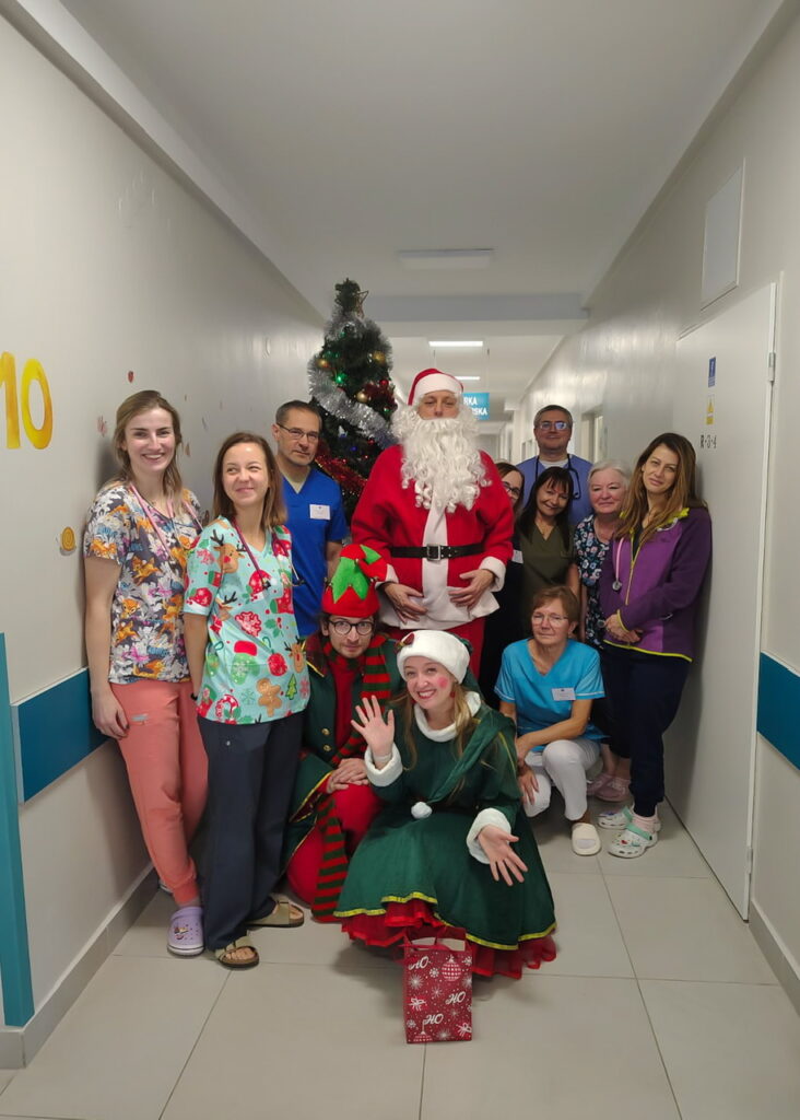 Świąteczna niespodzianka dla naszych małych pacjentów! 