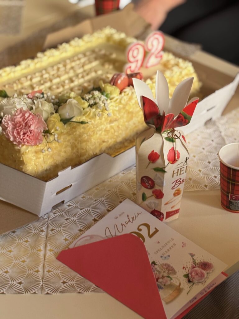 Świętowanie 92 urodzin Naszej Podopiecznej!